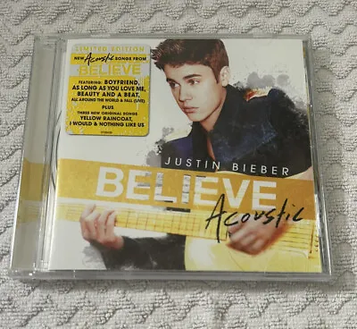 $5.90 • Buy Justin Bieber - Believe Acoustic Limited Edition CD 2013