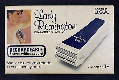 Vintage Lady Remington Rechargeable Shaver WER-6000 • $25