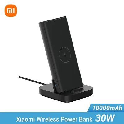 $72.19 • Buy Sale Xiaomi Wireless Power Bank 30W 10000mAh WPB25ZM Type C Portable Charging