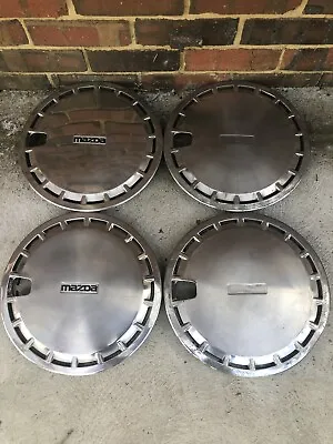 MAZDA 323 SS. 1983-1985..SET OF 4 13”Hub Caps Hubcaps Wheel Covers...MAZDA • $125