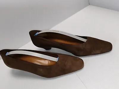 £50 • Buy Georgio Armani  Suede Ladies Shoes Size 38.5 Or UK 5.5 Designer 