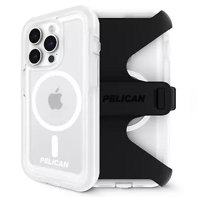 Pelican Voyager Apple IPhone 15 Pro MagSafe Compatible Case With Holster - Clear • $69.99