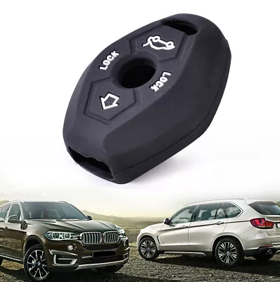 Silicone Car Remote Key Case Shell Cover Parts For BMW E81 E38 E46 X3 X5 Z3 Z4 • $3.28