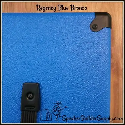 $8.99 • Buy Regency Blue Bronco/Levant Pattern Tolex ~18  WIDTH (per Yd)
