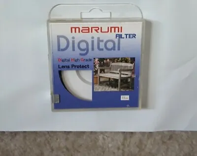 MARUMI DHG Protect 72mm [Lens Filter] New And Unused In Factory Sealed Pkg. • $11