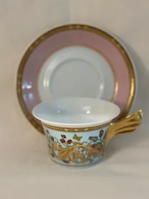 Versace Le Jardin Butterfly Garden Coffee Cup And Saucer • $110