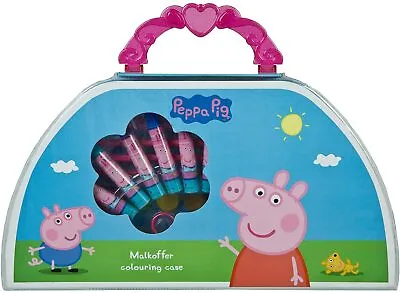 £14.99 • Buy Peppa Pig Art, Drawing Colouring Activity 50 Pcs Gift Set For Kids Children