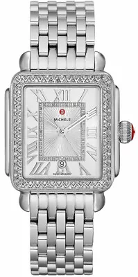 New Michele Deco Madison Diamond Diamond DIal MWW06T000163 33mm Watch • $1499