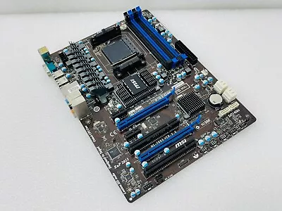 MSI 970A-G46 Socket AM3/AM3+ AMD 970 SATA USB 3.0 Motherboard DDR3 / USED • $89.99