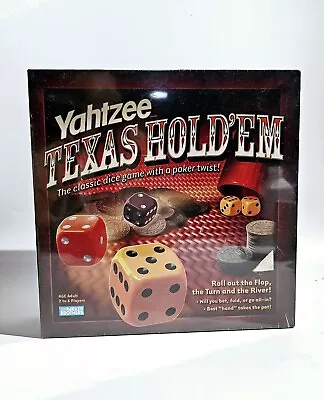 Yahtzee Texas Hold'Em Poker Dice Game Parker Brothers New • $14.99