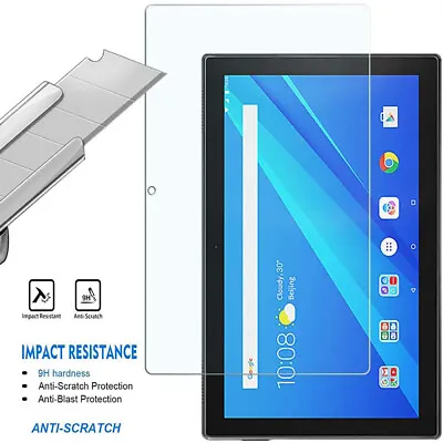 Tablet Tempered Glass Screen Protector For Lenovo Tab E7/E10/M7/M8/M10/M10 PLUS • £4.94