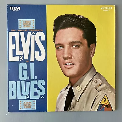 ELVIS PRESLEY - G.I BLUES - LP - RCA — NM- | Stereo 1977 • $1.25