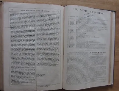 £9.95 • Buy All Saints` Shrewsbury Parish Church Magazines 1886. Genealogy.  Shropshire