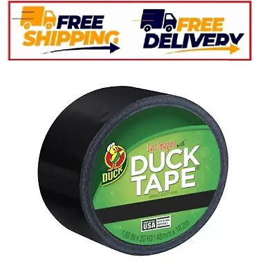 Duck Brand 1.88 In. X 20 Yd. Black Colored Duct Tape • $5.80