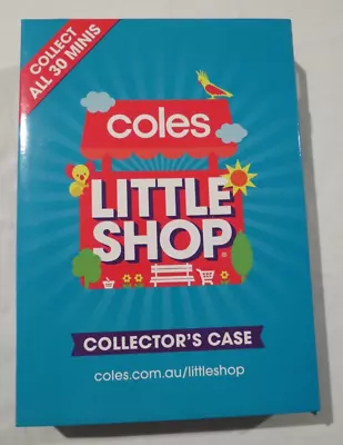 As New No. 1  30 X Full Set Collectors Case Coles Little Shop Collectable Toy • $29.95