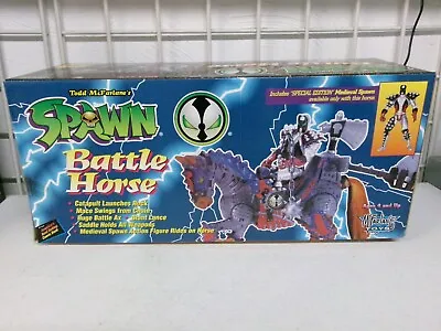 Mcfarlane Toys - Spawn Battle Horse With Medieval Spawn New In Open Box - #48 • $29.99