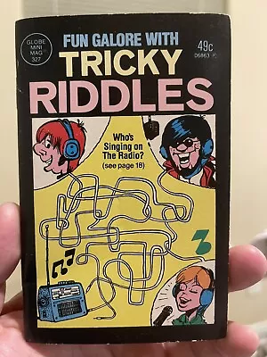 Tricky Riddles Globe Mini Mag 327 From 1980 • $9.95