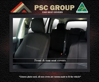 $589 • Buy Seat Cover Suzuki Grand Vitara (2011-Now) Front-FB+MP & Rear Premium Neoprene