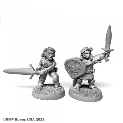 Reaper: Bones USA: Halfling Fighter And Barbarian • $14.95