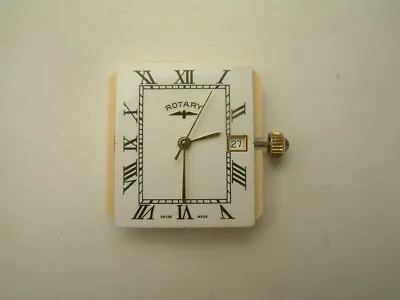 GENTS ROTARY Quartz Wrist Watch Movement  CAME OUT OF 9ct GOLD CASE #5 • £44.99