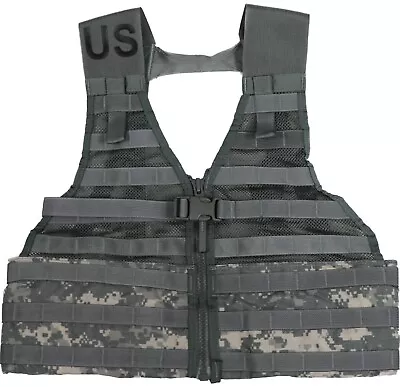 NEW US Army Molle II Fighting Load Carrier Vest FLC LBV Tactical Digital ACU UCP • $29.95