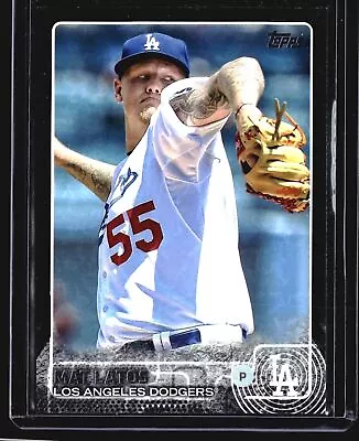 Mat Latos Los Angeles Dodgers 2015 Topps Update Black #US322 Ser. #d /64 • $11.99