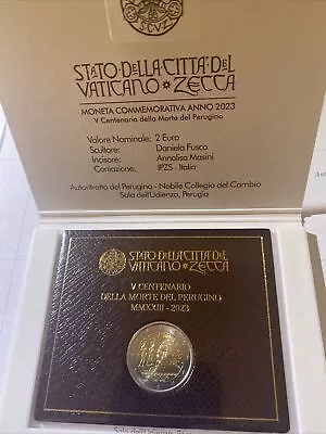 Vatican 2 Euro 2023 Perugino • $45