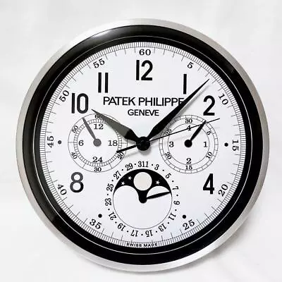 PATEK PHILIPPE Wall Clock Novelty Rare Black Accessories Not For Sale • $568