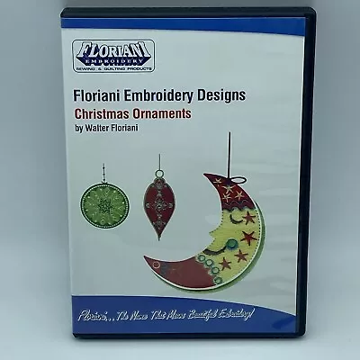 Floriani Embroidery Designs  Christmas Ornaments  Machine Software Holiday 2012 • $12.72