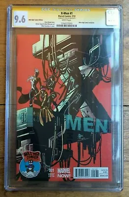 $613.97 • Buy X-Men #1 Deodato Jr. Mile High Comics Variant CGC SS 9.6 Signed By Stan Lee