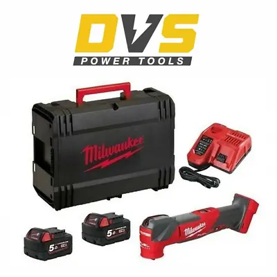 Milwaukee M18FMT-502X 'FUEL' Multi-Tool 2x5.0Ah Batteries And Charger • £344.95