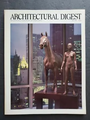 7/1987 Architectural Digest Magazine Andy Williams Ricardo Bofill Badminton Hous • $14.99