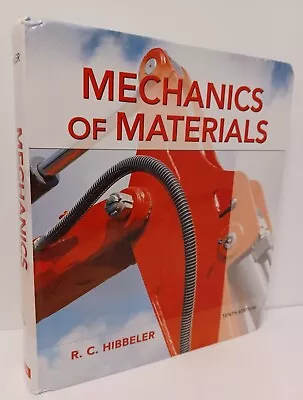 Mechanics Of Materials Tenth Edition By R.C. Hibbeler - Hardcover  • $35