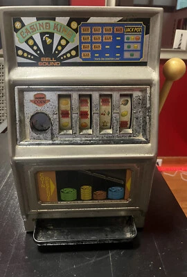 $69 • Buy Vintage Waco Casino King Toy Slot Machine Bank. 1970s Slot & Bell Working -Japan