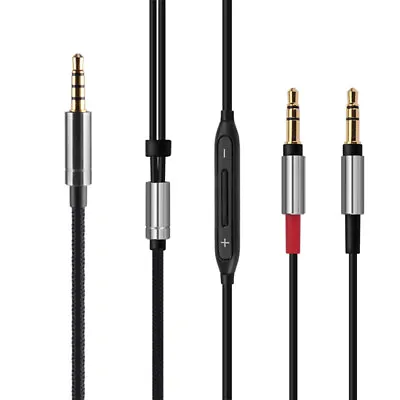 3.5mm OCC Audio Cable With Mic For Beyerdynamic Amiron Home T5P II T1 MK2 T1 II • $47.30