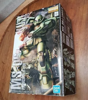 Bandai MG 1/100 MS-06J Zaku II Ver.2.0 Plastic Model Kit • $72.82