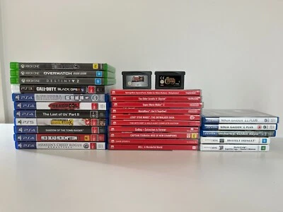 $15 • Buy Various Video Games Bulk- Xbox One, PS3, PS4, PS5, PS Vita, Switch, 3DS, GBA