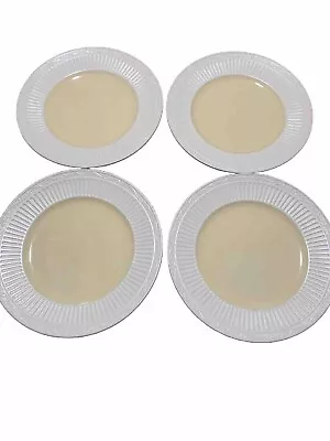 Set Of 4 Mikasa Italian Countryside Saffron Beige /Natural Salad Plates 8.5” • $14.99