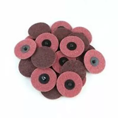$25 • Buy 25p 3  MEDIUM ROLL LOCK SANDING DISC Roloc Scotch Pads Made In USA ! Heavy Duty