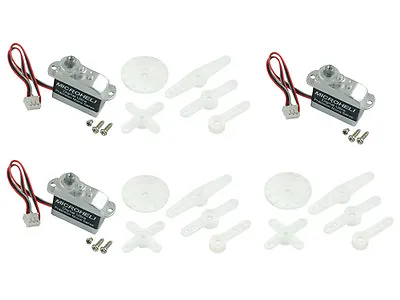 Microheli Blade 180 CFX Metal Gear Digital Ultra-Micro Servo Set MH-DS005T • $64.59