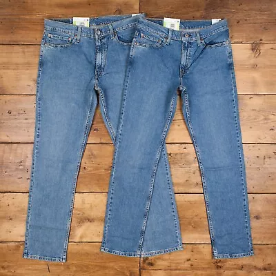 NEW Levis 511 Jeans Stonewash Blue Denim Genuine Slim Stretch Fit BNWT Levi • £36.99