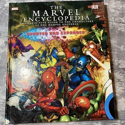 The Marvel Encyclopedia 2012 Updated & Expanded Universe Hardback DK Books  • £9.90