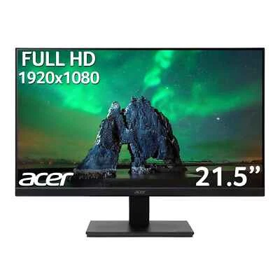 Acer 21.5 Inch Gaming Monitor Full HD LED 100 Hz UM.WV7EE.H06 • £98.72