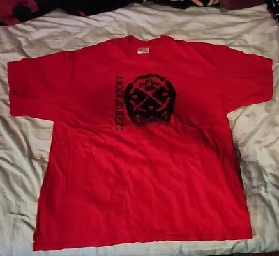 Vintage Life Of Agony Red Logo T-Shirt 90's AUTHENTIC M&O • $135