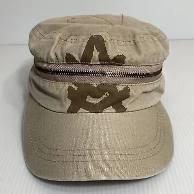 A. Kurtz Hat/Visor Zipper Beige Cap • $29.25