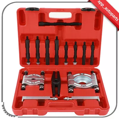 14Pcs 5 Ton Capacity Pinion Wheel Bearing Removal Kits Bearing Splitter Tool • $40.09