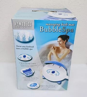 HOMEDICS Massaging Bath Mat Bubble Spa - 2 Speed Massage Control Model: BMAT-4 • $77.99