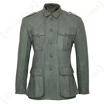 WW2 German M40 Field Grey Wool Tunic - Repro Jacket Army All Sizes New • $190.25