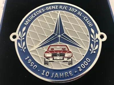 Mercedes R107 Sl C107 CLS W107 Badge 10Jahre Sl-Club Medal Grille New • $55.61