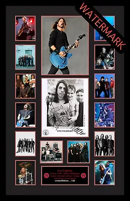 Foo Fighters Best Of You Everlong Limited Edition Signed & Framed Memorabilia • $194.99